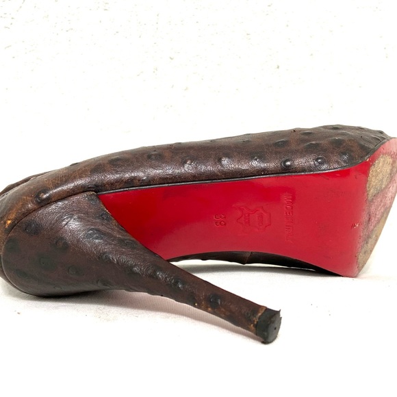 Shoe box heel shoes. - Picture 4 of 6